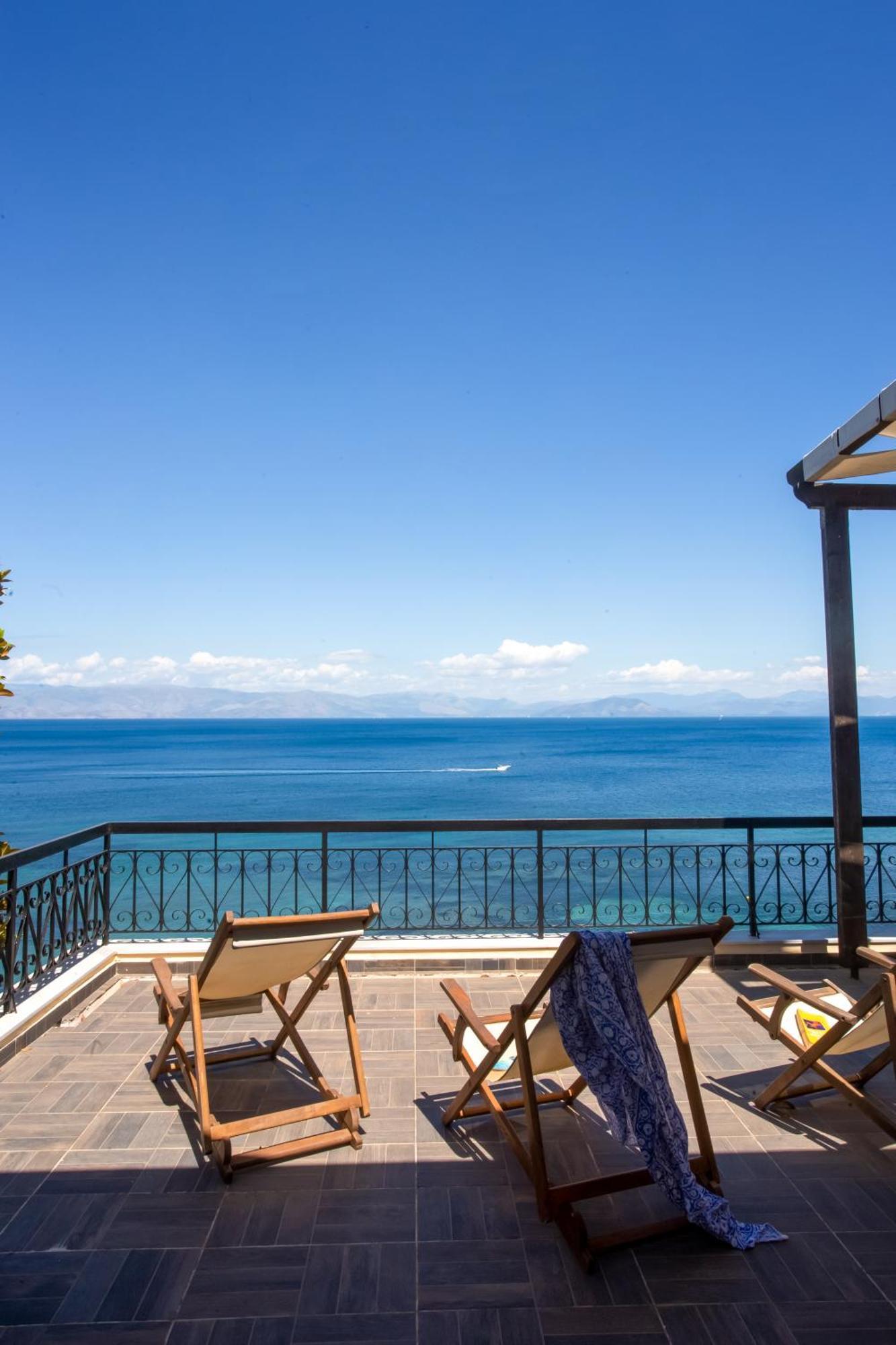 Ferienwohnung Ionian Kaizer Boutique Achílleion Exterior foto