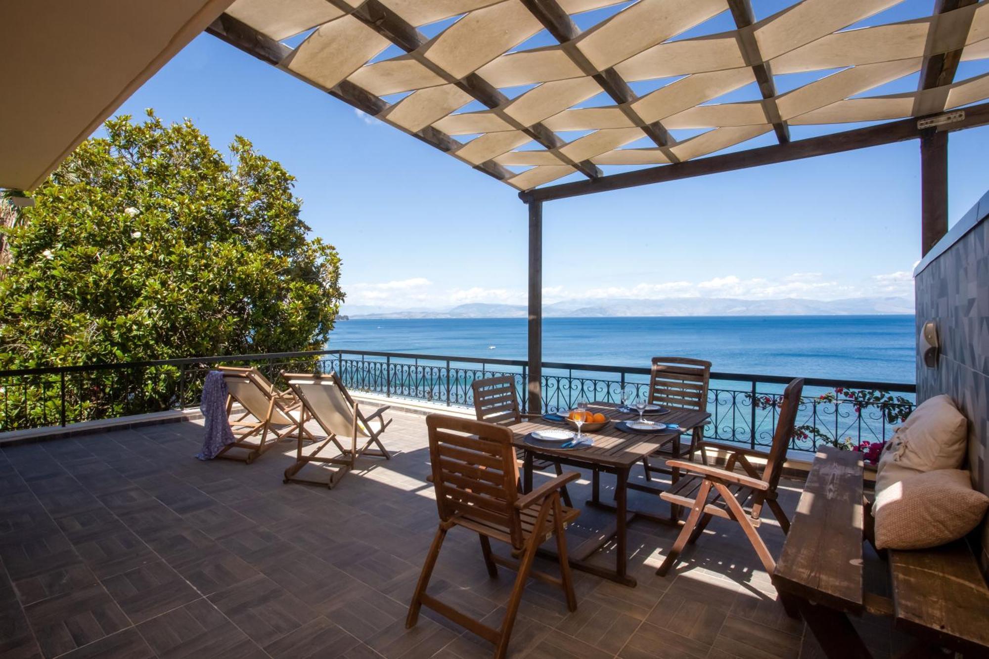 Ferienwohnung Ionian Kaizer Boutique Achílleion Exterior foto