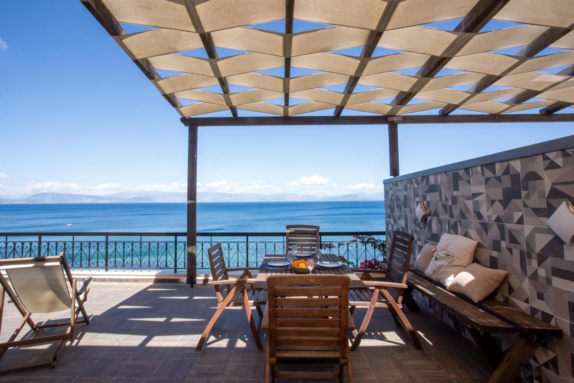 Ferienwohnung Ionian Kaizer Boutique Achílleion Exterior foto